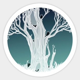 Day forest Sticker